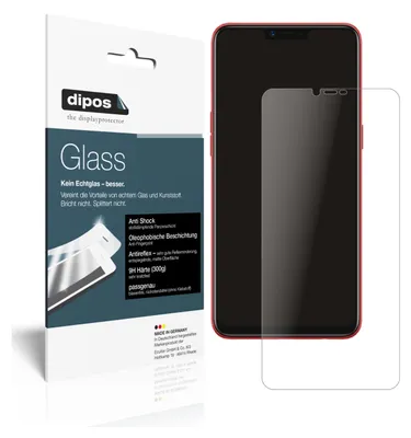 Obrázok produktu pre 2x ochranná fólia pre OPPO A3S matná - proti nárazom 9H fólia dipos Glass plastové sklo