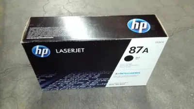 Produktbild von HP Original 87A Schwarz LaserJet Tonerkartusche, 8550 Seiten, Schwarz, 1 Stück(e)
