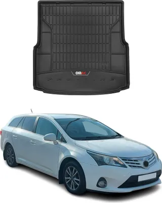 Image de Tapis de Coffre pour Toyota Avensis 2009-2015 TPE Noir