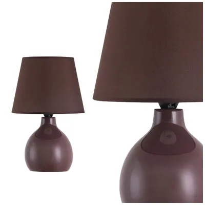 Produktbild von Rabalux 4476, Braun, Keramik, Textil, Schlafzimmer, Kinderzimmer, IP20, E14, 1 Glühbirne(n)