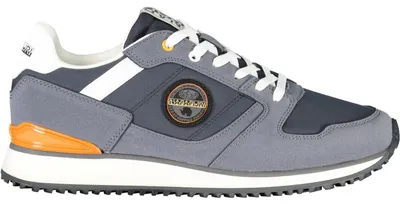 Immagine prodotto di Scarpa sportiva da uomo blu con doppio laccio a contrasto
