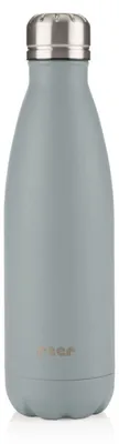 Immagine prodotto di Borraccia in acciaio inox isolata sottovuoto Colour, 500 ml, grigio, Reer 90801