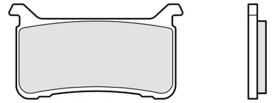 Produktbild von BREMBO Bremsbeläge Satz für HONDA MOTORCYCLES CB (CB 550 -) 07HO63SA