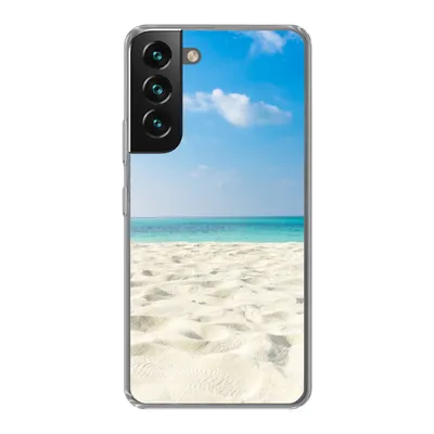 Produktbild von MuchoWow® Handyhülle Schutzhülle Hülle für Samsung Galaxy S22 Tropisch - Strand - Meer Silikon Softcase Handy Hülle - Mobiltelefonhülle