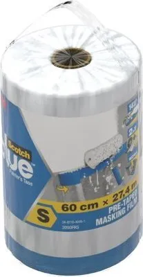 Image de 3M ScotchBlue film de masquage avec ruban de peintre taille S
