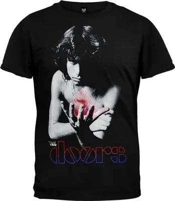 Produktbild von The Doors Psychedelic Jim Black L T-Shirt