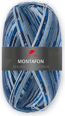 Produktbild von Pro Lana Montafon 4-fädige Sockenwolle Merino extrafein,100g/420m,75% Schurwolle/25%Polyamid 5