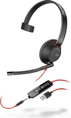 Immagine prodotto di Plantronics 207577-201 Plantronics Blackwire C5210 USB-A One-Ear