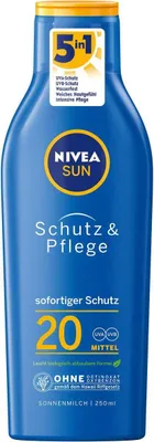 Immagine prodotto di NIVEA 4005900246868 NIVEA sun Lozione solare SPF 20, flacone da 250 ml