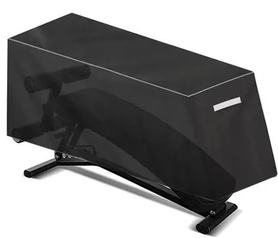 Produktbild von Famanu Schutzhülle für Gewichtsbank - Wasserfest, Staub- und Schmutzresistent - 152x46x54cm - Schwarz