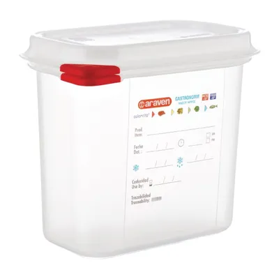Obrázok produktu pre Nádoby na potraviny Araven GN1/9 1,5 l (4 kusy)