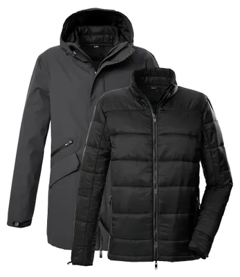 Immagine prodotto di KOW 94 Parka da uomo, colore grigio scuro (00233), taglia XL