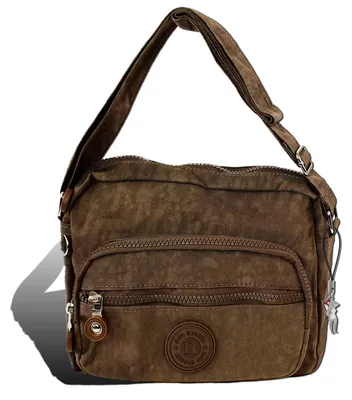 Obrázok produktu pre Kabelka Street Crinkle Nylon Handbag brown D2OTJ227N