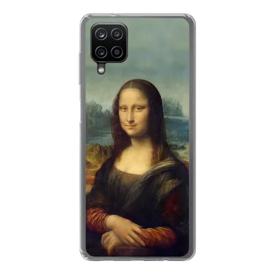 Produktbild von MuchoWow® Handyhülle Schutzhülle Hülle für Samsung Galaxy A12 Mona Lisa - Da Vinci - Gemälde Silikon Softcase Handy Hülle - Bild