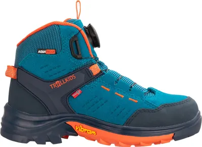 Produktbild von TROLLKIDS Gjende Hiker Mid Kinder Trekking Schuhe blau EU 31
