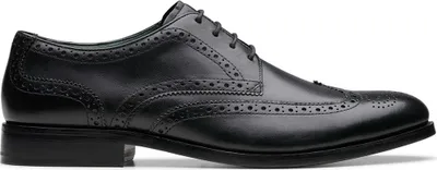 Produktbild von Clarks CraftJames Tip 26178562 7, Schnürschuhe in Schwarz für Herren, Größe 40