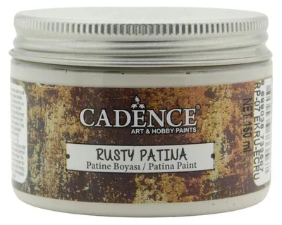 Immagine prodotto di Cadence, pittura acrilica effetto ruggine, 150 ml, color ecru, ideale per progetti creativi