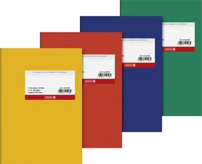 Produktbild von BRUNNEN Diarien A5 kariert 60 Blatt Glanzkarton 1043942