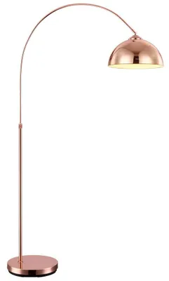 Produktbild von Praktische LED Stehlampe kupferfärbig für den Wohnraum