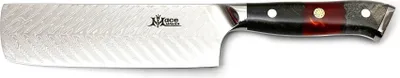 Produktbild von MaceMaker RED SNAPPER NAKIRI SanMai Damaszener Küchenmesser