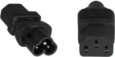 Productafbeelding van Microconnect PE613AD, C6, C13, 230 V, Zwart, Mannelijk/vrouwelijk, 24 g