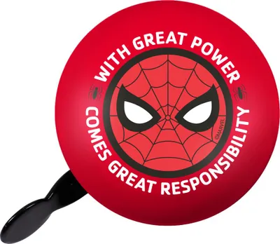 Produktbild von Marvel 2-Klang Fahrrad Glocke "Spiderman", XXL Ø 80mm