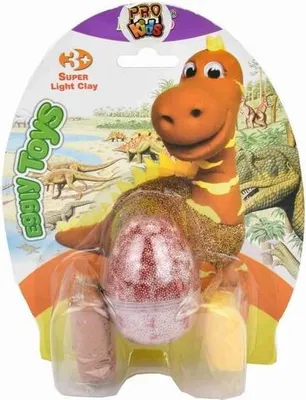 Zdjęcie produktu dla Jajko plastyczne - Stwórz dinozaura