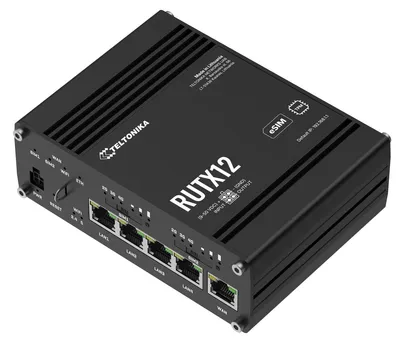 Produktbild von TELTONIKA RUTX12 4G Router mit eSIM