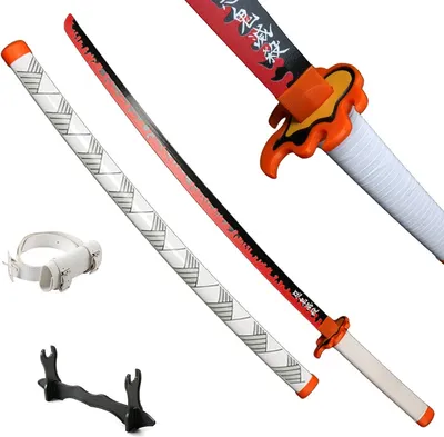 Obrázok produktu pre Katana Anime, dĺžka 104 cm, ľahká bambusová čepeľ, Kyoujurou