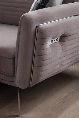Obrázok produktu pre Dizajn obývacej izby pohovka trojmiestna 222cm sedadlo čalúnenie nábytku látka textil