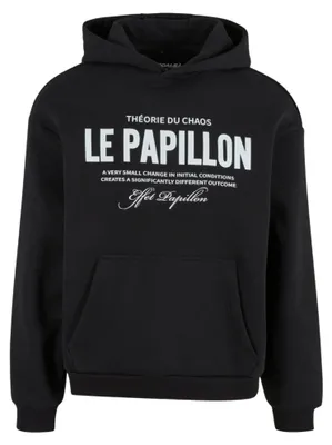 Produktbild von Mister Tee - "Theorie Du Chaos" Kapuzenpullover für Herren TN2420 (S) (Schwarz)