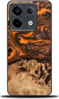 Image de Bewood Housse unique pour Xiaomi Redmi Note 13 Pro 5G - Orange