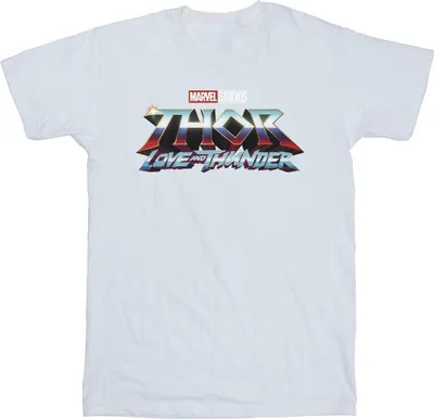 Produktbild von Marvel - "Love And Thunder" T-Shirt für Herren BI52165 (XL) (Weiß)