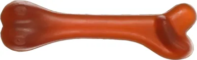 Produktbild von Hundespielzeug Knochen braun aus Naturkautschuk 21x6,1x4,5 cm Flamingo