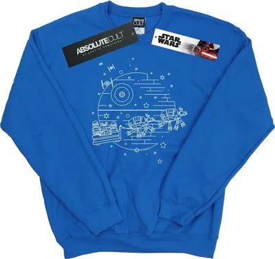 Produktbild von Star Wars - "Death Star" Sweatshirt für Herren BI45887 (3XL) (Königsblau)