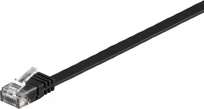 Image de Microconnect - 0.25m cat6 rj-45 - câble réseau (rj-45, rj-45, mâle/mâle, cat6, u/utp (utp), noir)