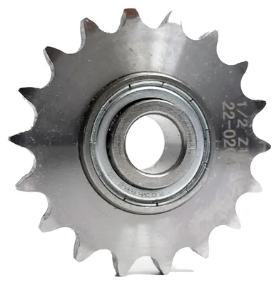 Immagine prodotto di Pignone 08B-1 Z=18 con cuscinetto Ozdowski – P: 12,7 mm (1/2″)