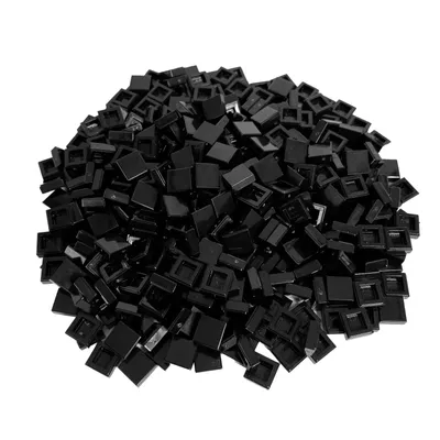 Obrázok produktu pre LEGO® 1x1 dlaždice čierne - 3070b NOVINKA! Množstvo 500x