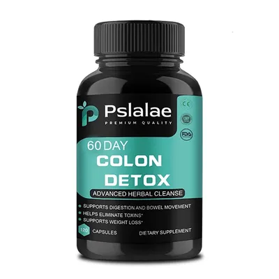 Image de Colon Detox (120 capsules) Complément alimentaire, digestion, estomac, détox, nettoyage, désintoxication, santé digestive, poids