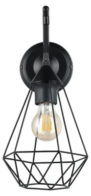 Produktbild von EGLO Tarbes, Oberfläche, andere, 1 Glühbirne(n), E27, IP20, Schwarz