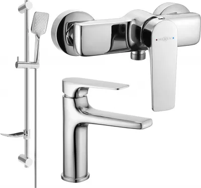 Produktbild von Mexen Lynx DF62 Brausegarnitur, Chrom - 745904DF62-00