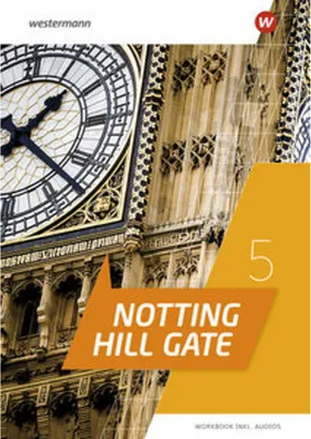 Immagine prodotto di Notting Hill Gate 5. Workbook 5 mit Audio-Download Ausgabe 2022