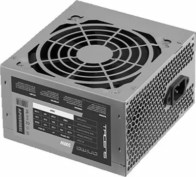 Produktbild von Tacens Anima ATX 500W, 500 W, 200 - 240 V, 50 - 60 Hz, 4 A, 180 W, 312 W