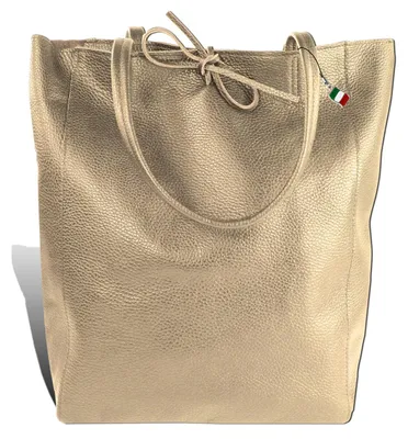 Produktbild von Shopper taupe dunkelbeige Florence Tasche Leder D2OTM107N