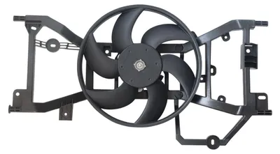Produktbild von HELLA 8EW 366 420-631 Lüfter Motorkühlung Kühlerlüfter für RENAULT Clio IV Schrägheck (BH) Wasserkühler Ø301mm