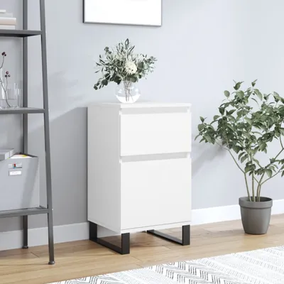 Produktbild von vidaXL Sideboard Weiß 40x35x70 cm Holzwerkstoff