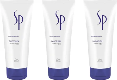 Produktbild von Wella SP Smoothen 3 x 200 ml Conditioner Set