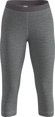 Obrázek produktu pro Dámské 3/4 punčocháče Natural Merino 200 Base Layer, barva:10183 odlo steel grey melange, velikost:S