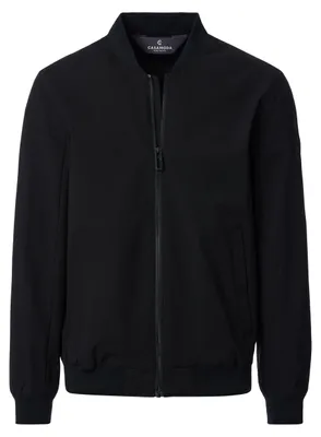 Produktbild von CASAMODA Outdoor-Blouson Collegekragen Zipper Regular Schwarz L