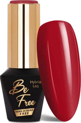 Immagine prodotto di Molly Nails BeFree Elegance Fire Red Smalto ibrido senza HEMA/Di-HEMA 10 g No. 5